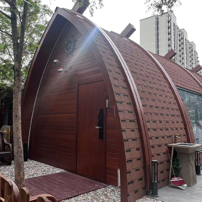 Prefabricated Wooden boathouse Prefabricated Wooden boathouse