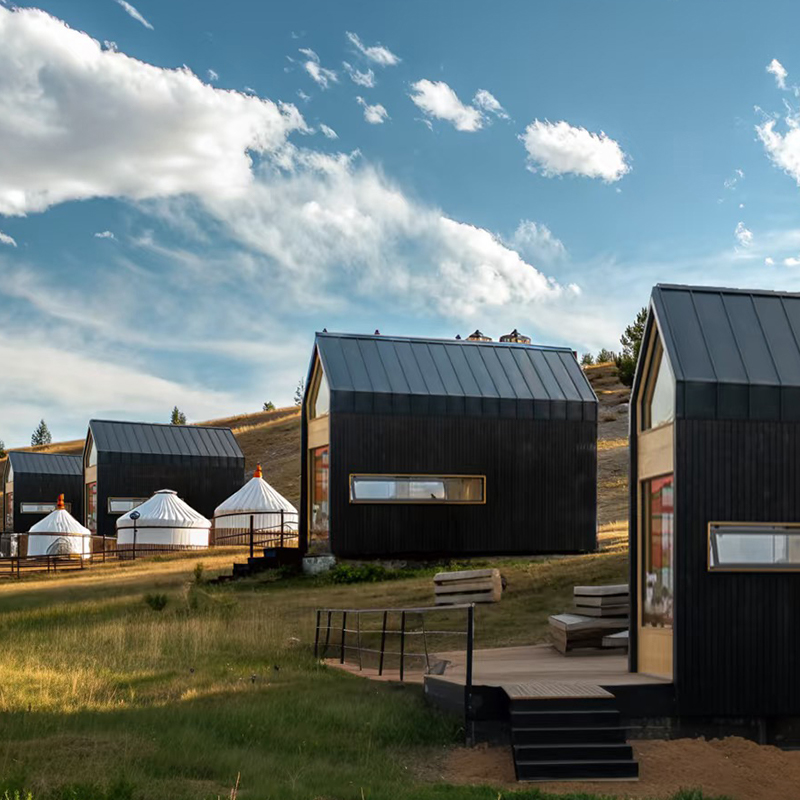 Prefabricated Wood Vacation House Prefabricated Wood Vacation House