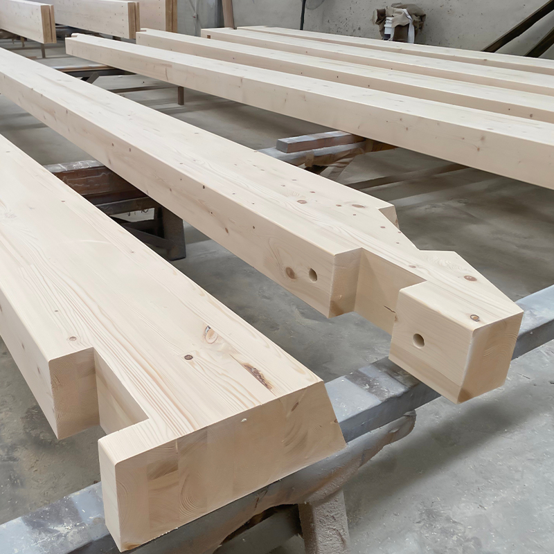 Spruce Glulam Beam and Post
