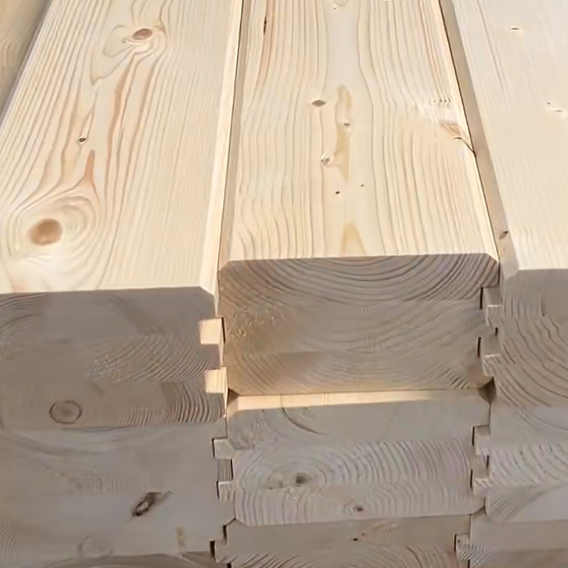 Spruce Glulam Log