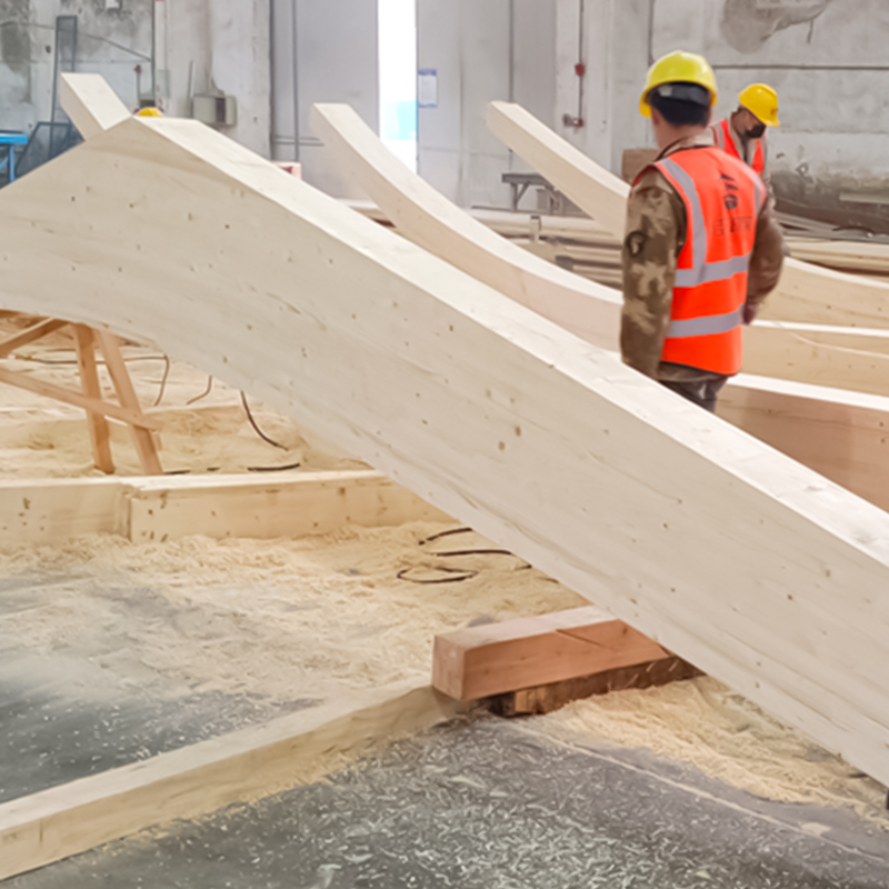 Spruce Special Shaped Glulam Spruce Special Shaped Glulam