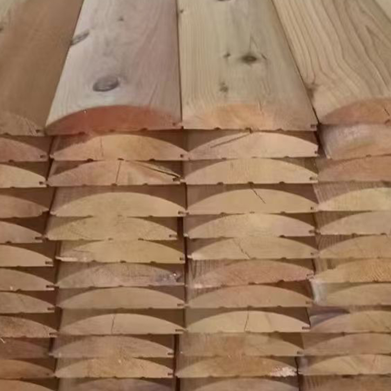Douglas Fir  D-Log Siding