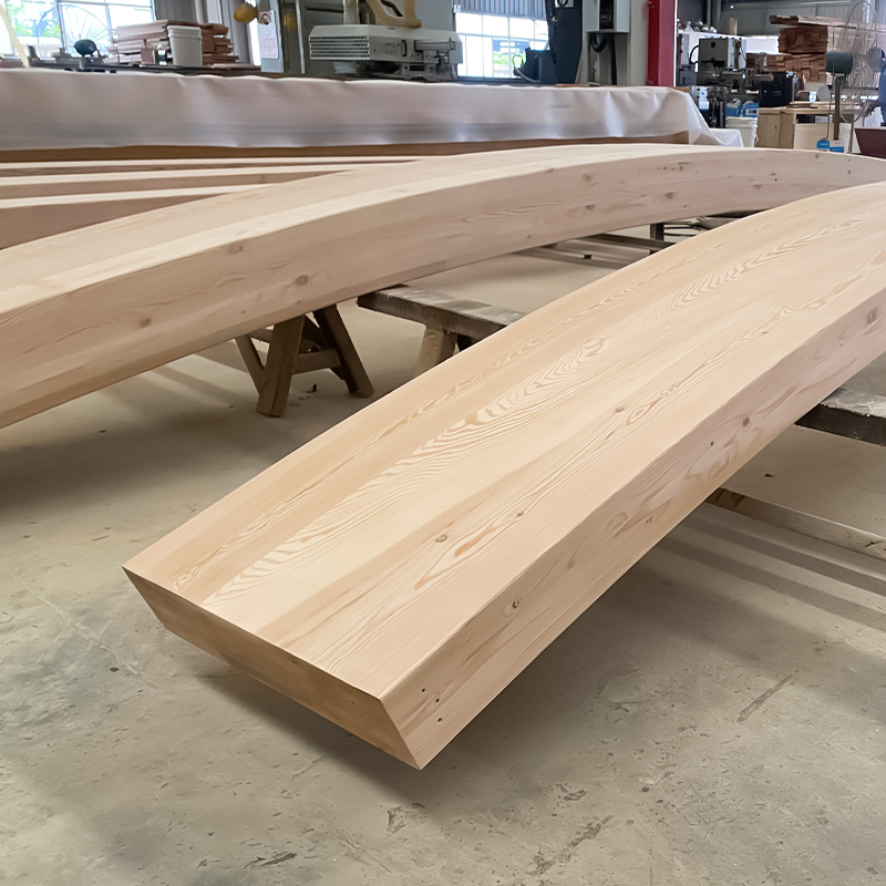 Douglas Fir Curved Glulam Douglas Fir Curved Glulam