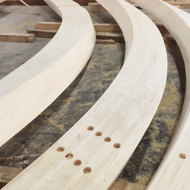 Spruce Curved Glulam Spruce Curved Glulam