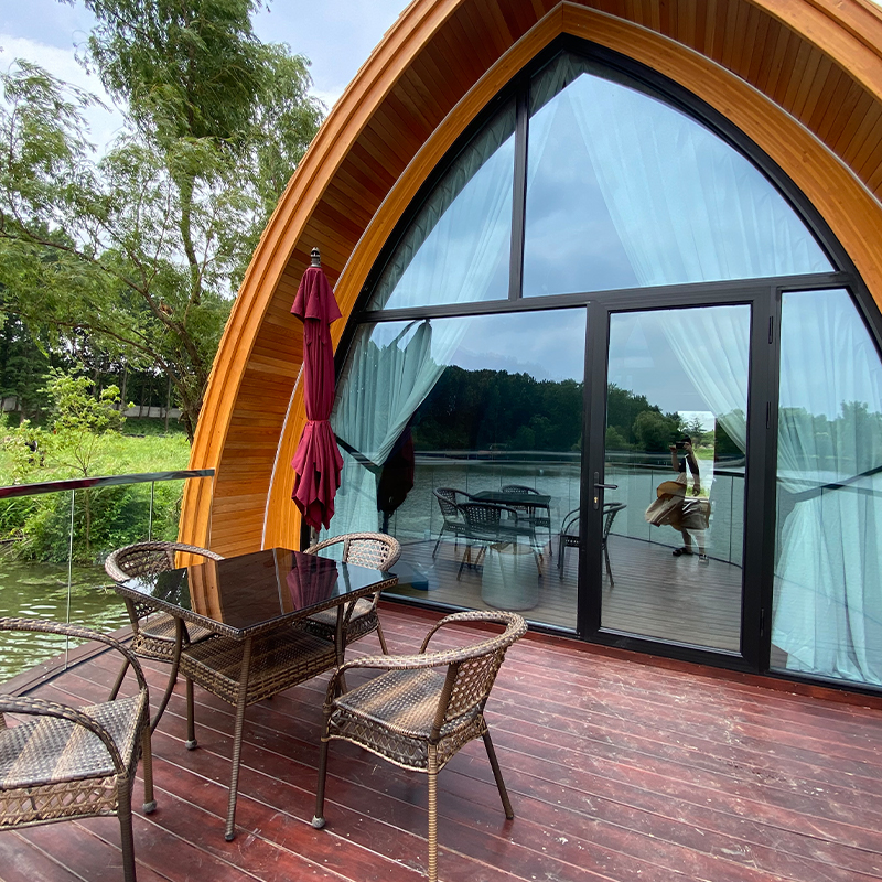 Prefabricated Wooden boathouse Prefabricated Wooden boathouse