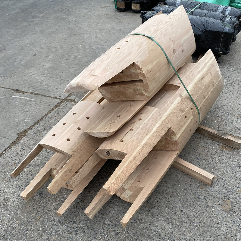 Douglas Fir Special Shaped Glulam Douglas Fir Special Shaped Glulam