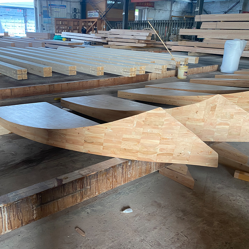 Douglas Fir Special Shaped Glulam Douglas Fir Special Shaped Glulam
